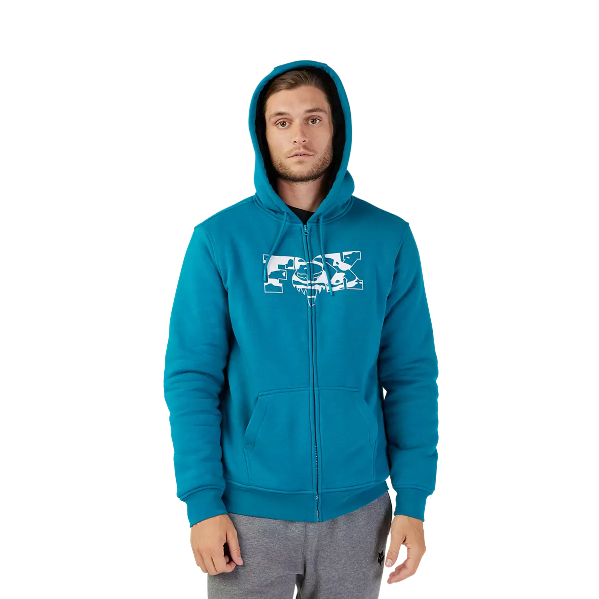 Fox Racing - Cienega Sasquatch Zip Hoodie-Maui Blue (31583-551)