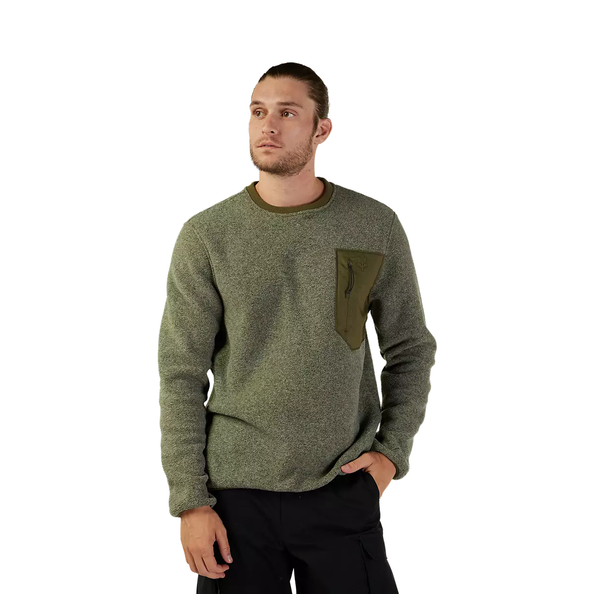 Fox Racing - Survivalist Sherpa Flc Crew-Olive Green (31590-099)