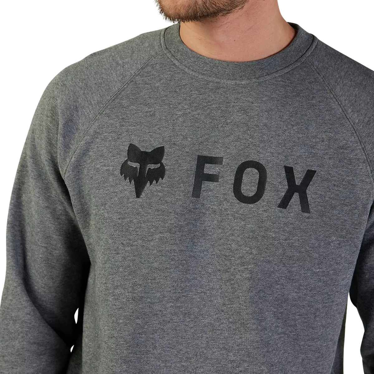Fox Racing - Absolute Fleece Crew-Heather Graphite (31591-185)