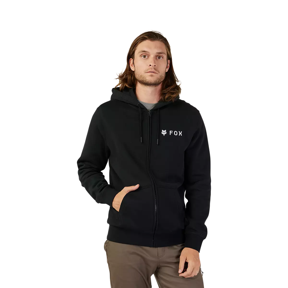 Fox Racing - Absolute Fleece Zip-Black (31593-001)