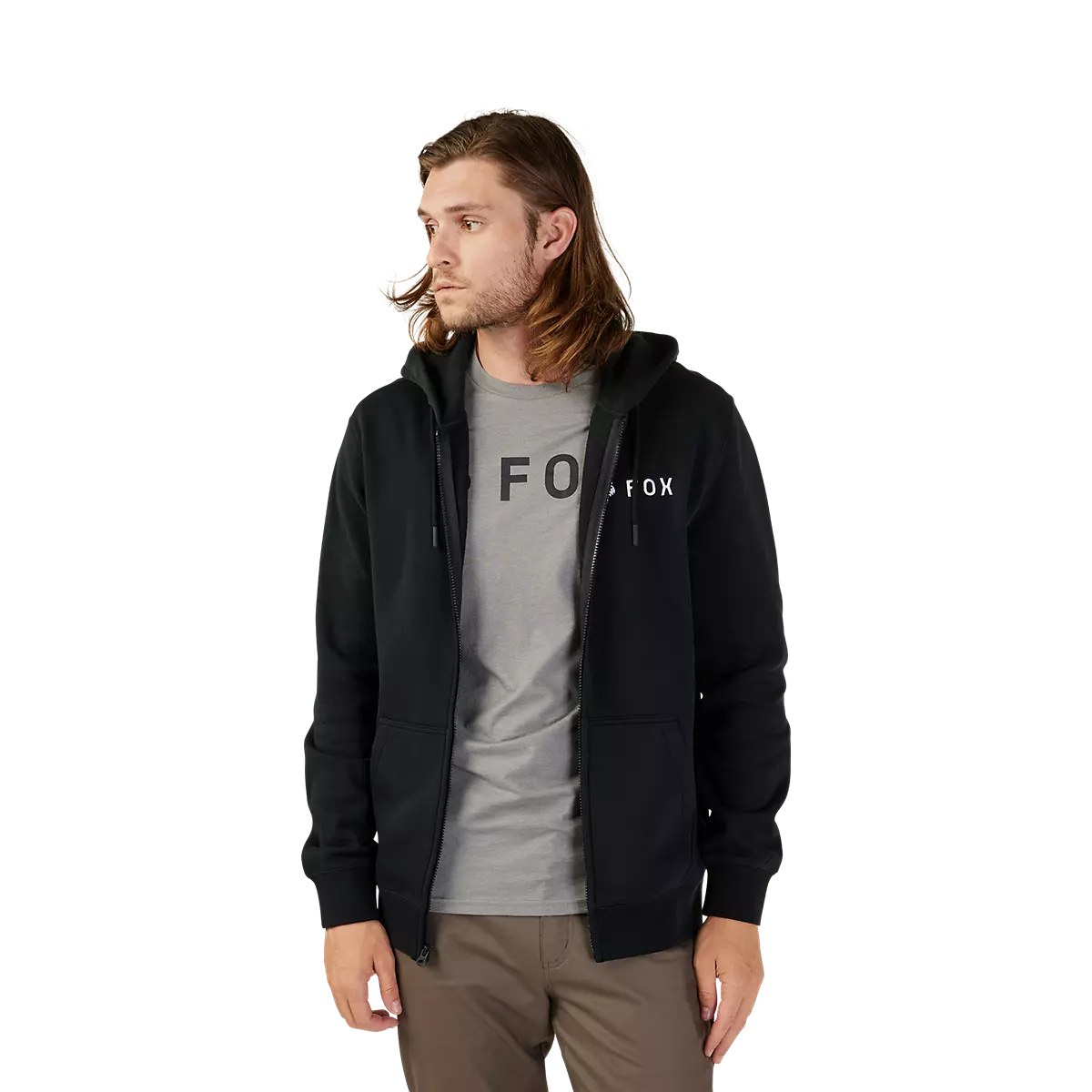 Fox Racing - Absolute Fleece Zip-Black (31593-001)