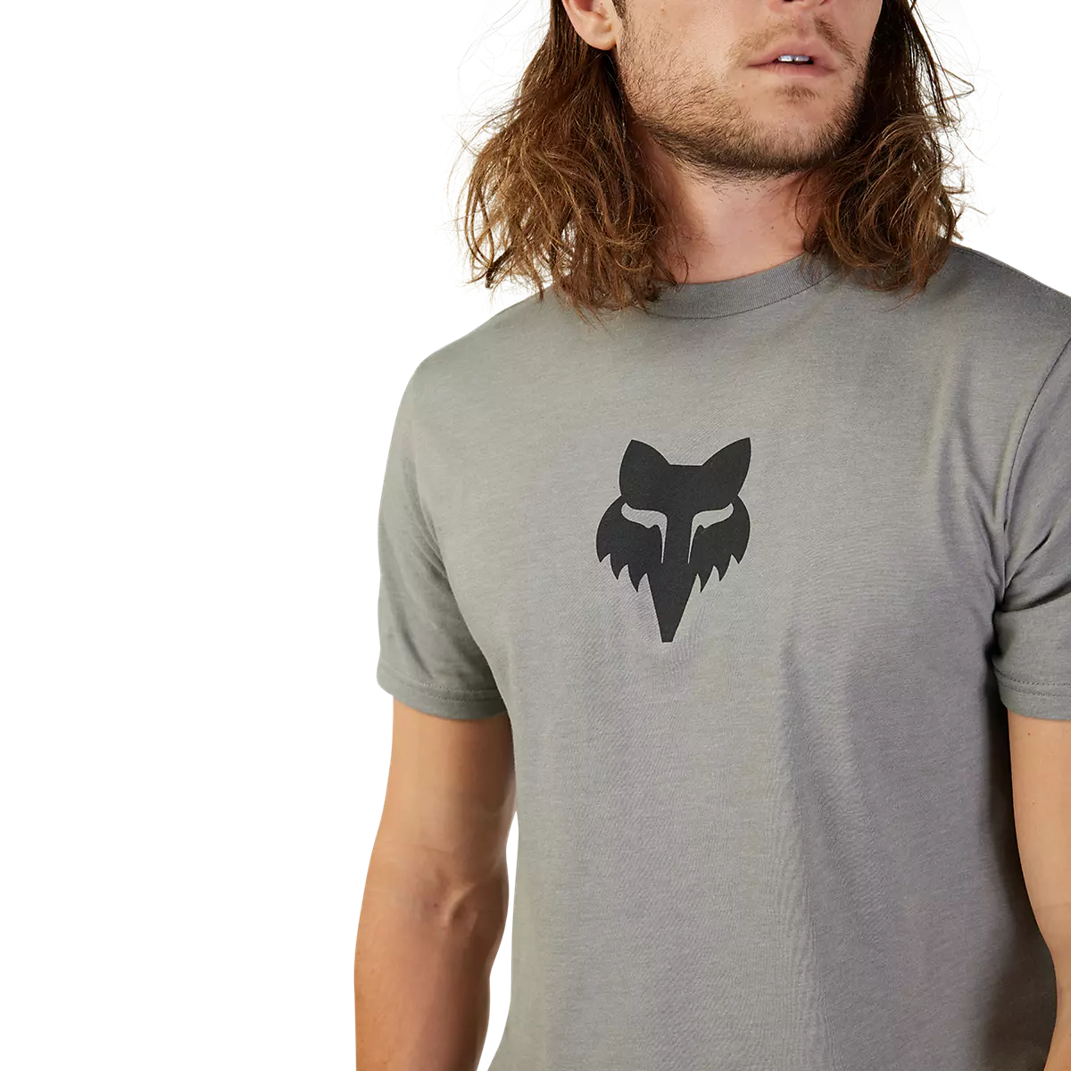 Fox Racing - Fox Head SS Prem Tee-Heather Graphite (31731-185)