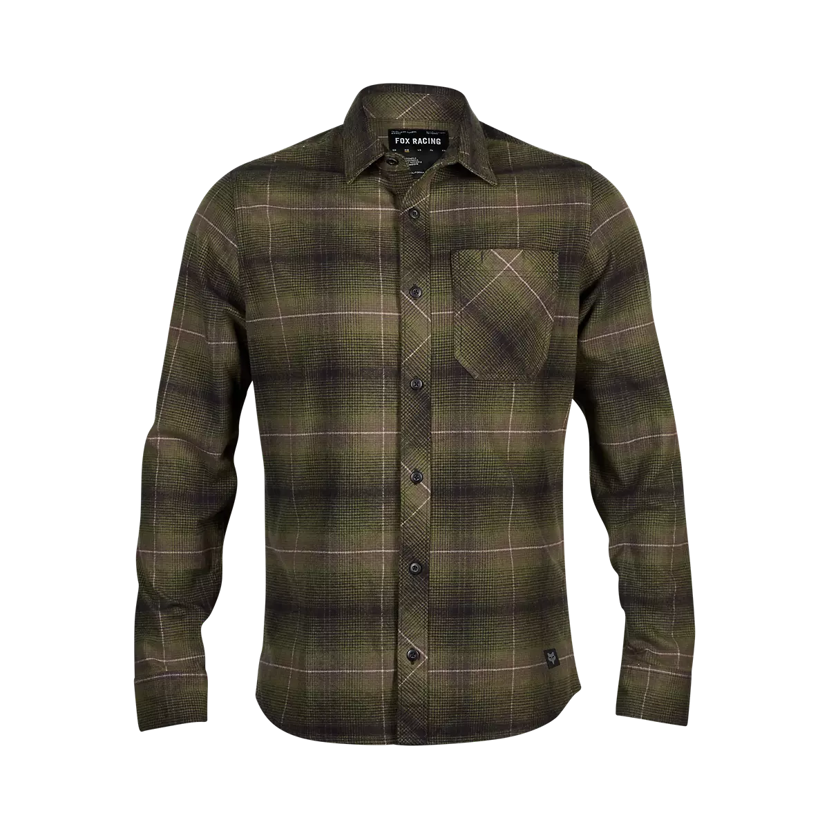Fox Racing - Source Flannel-Olive Green (31739-099)