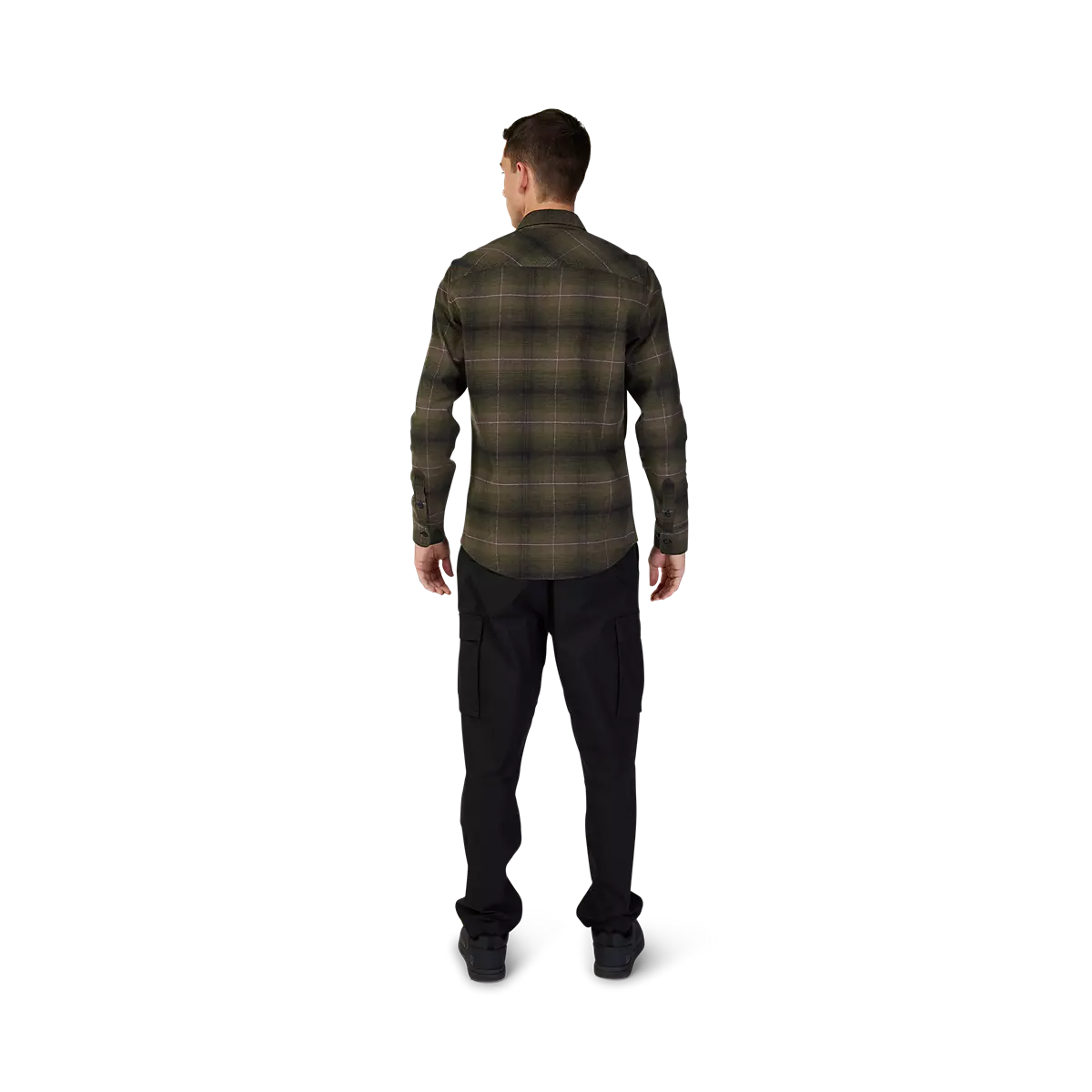 Fox Racing - Source Flannel-Olive Green (31739-099)