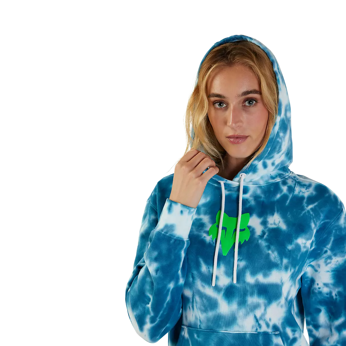 Fox Racing - Womens Atlas Fleece Po-Blue/White (31746-025)