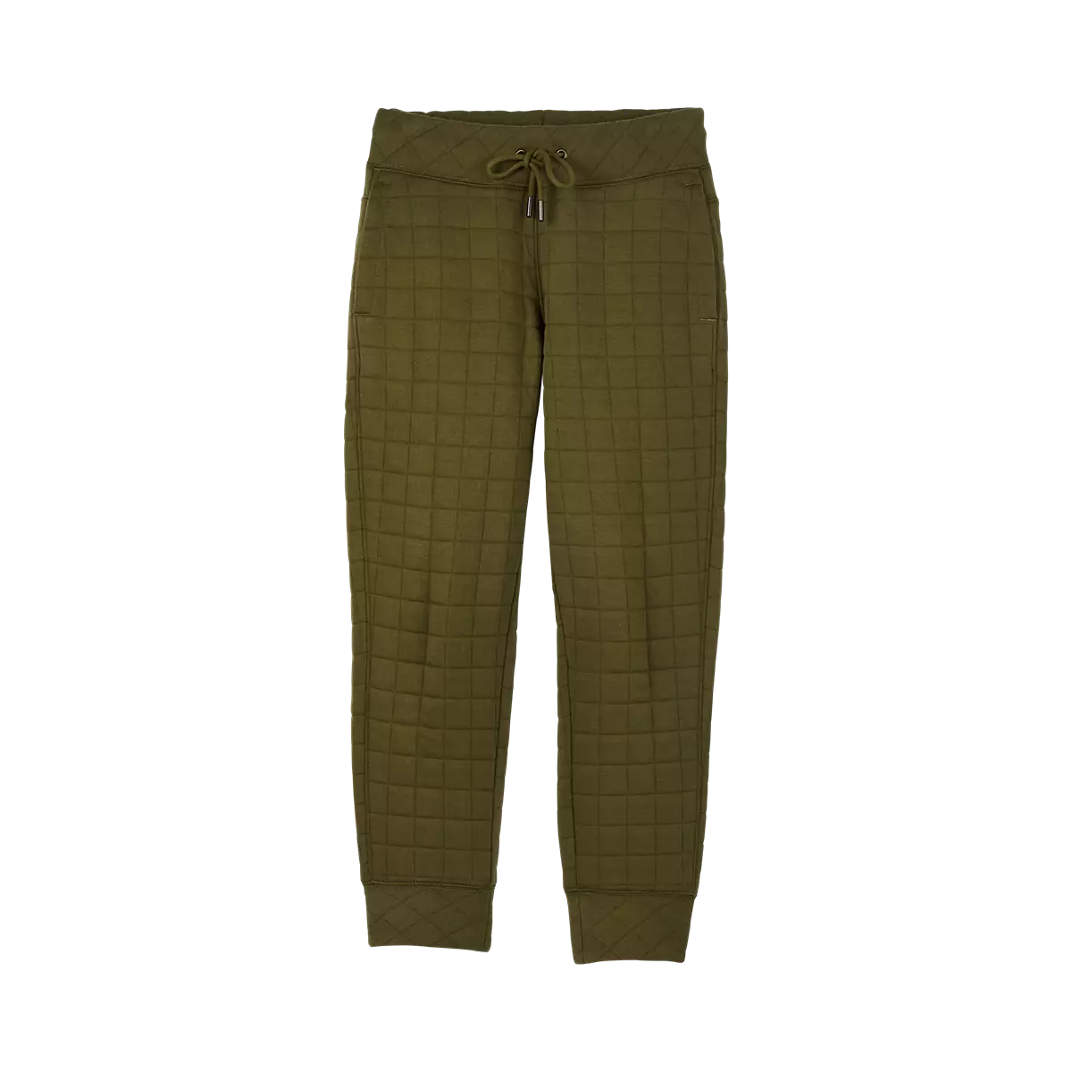 Fox Racing - Womens Quilted Fleece Jogger-Olive Green (31763-099)