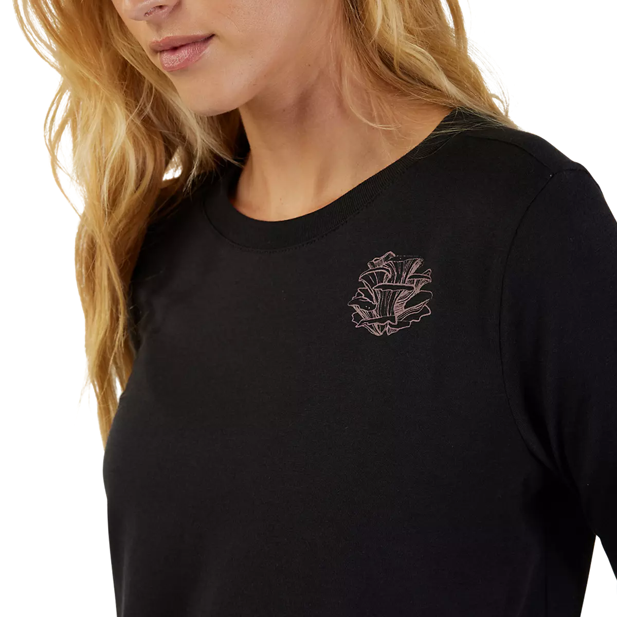 Fox Racing - Womens Sensory LS Tee-Black (31774-001)