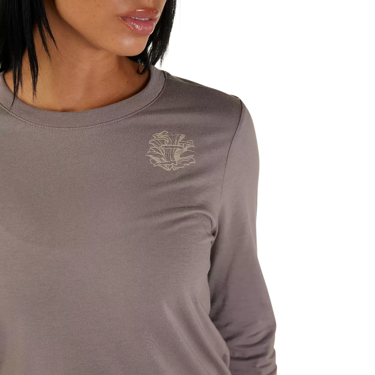Fox Racing - Womens Sensory LS Tee-Taupe (31774-235)
