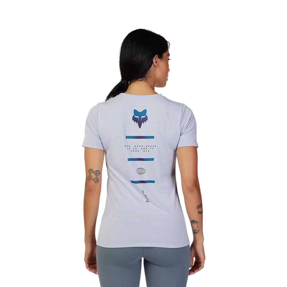 Fox Racing - Womens Magnetic SS Tech Tee-Lavender (31776-182)