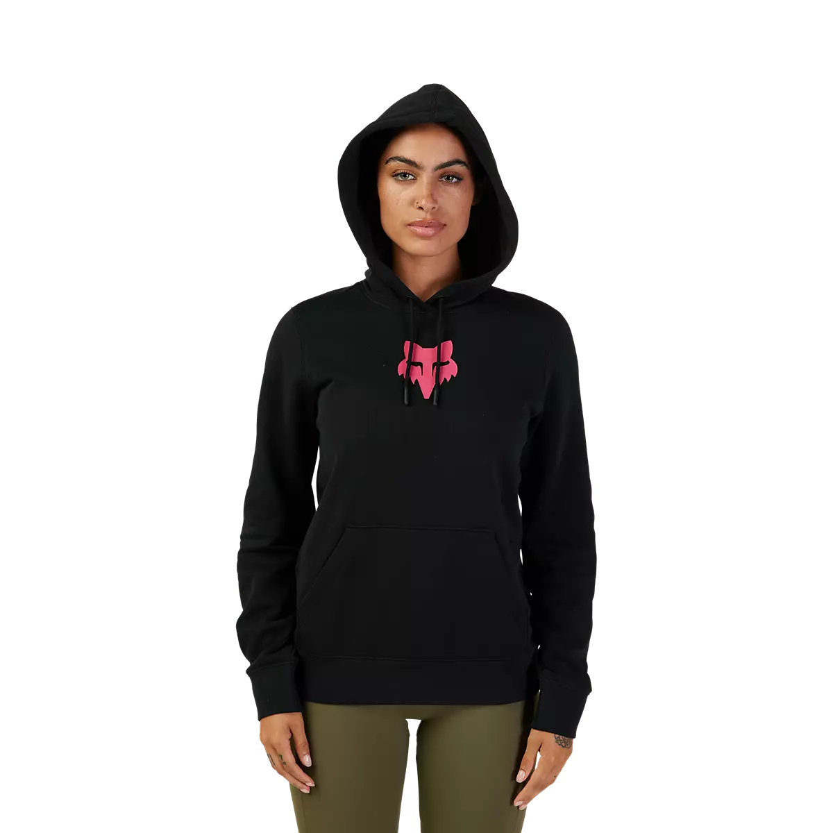 Fox Racing - Womens Fox Head Fleece Po-Black/Pink (31829-285)