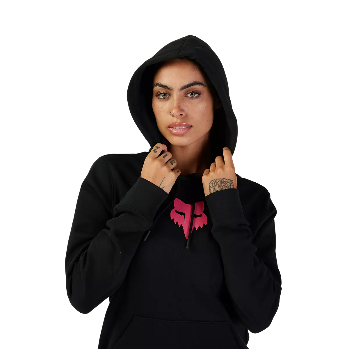 Fox Racing - Womens Fox Head Fleece Po-Black/Pink (31829-285)