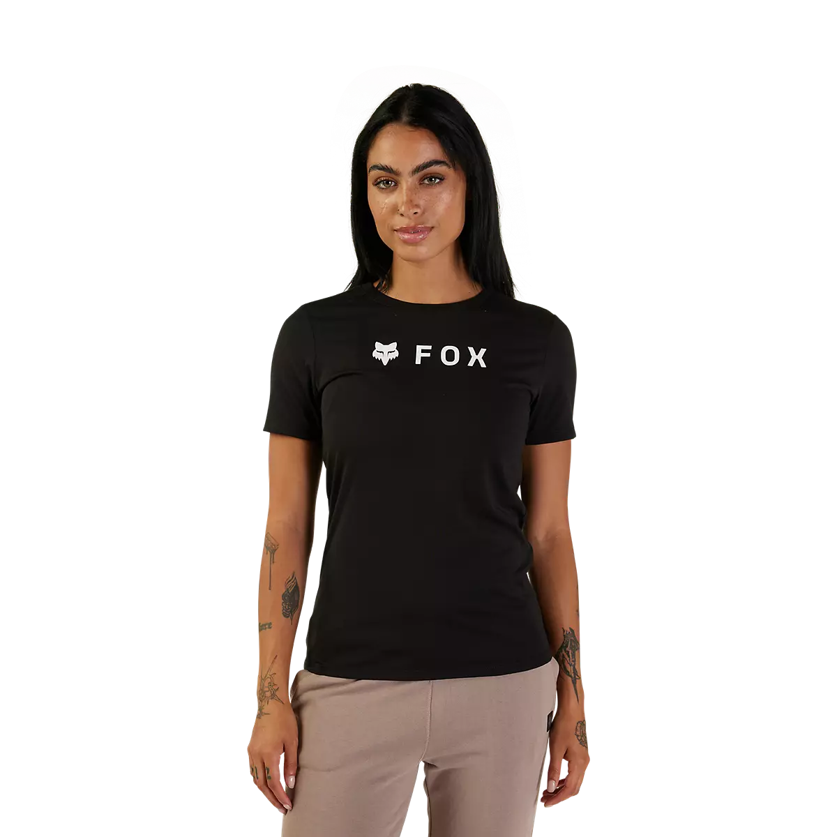 Fox Racing - Womens Absolute SS Tech Tee-Black (31843-001)
