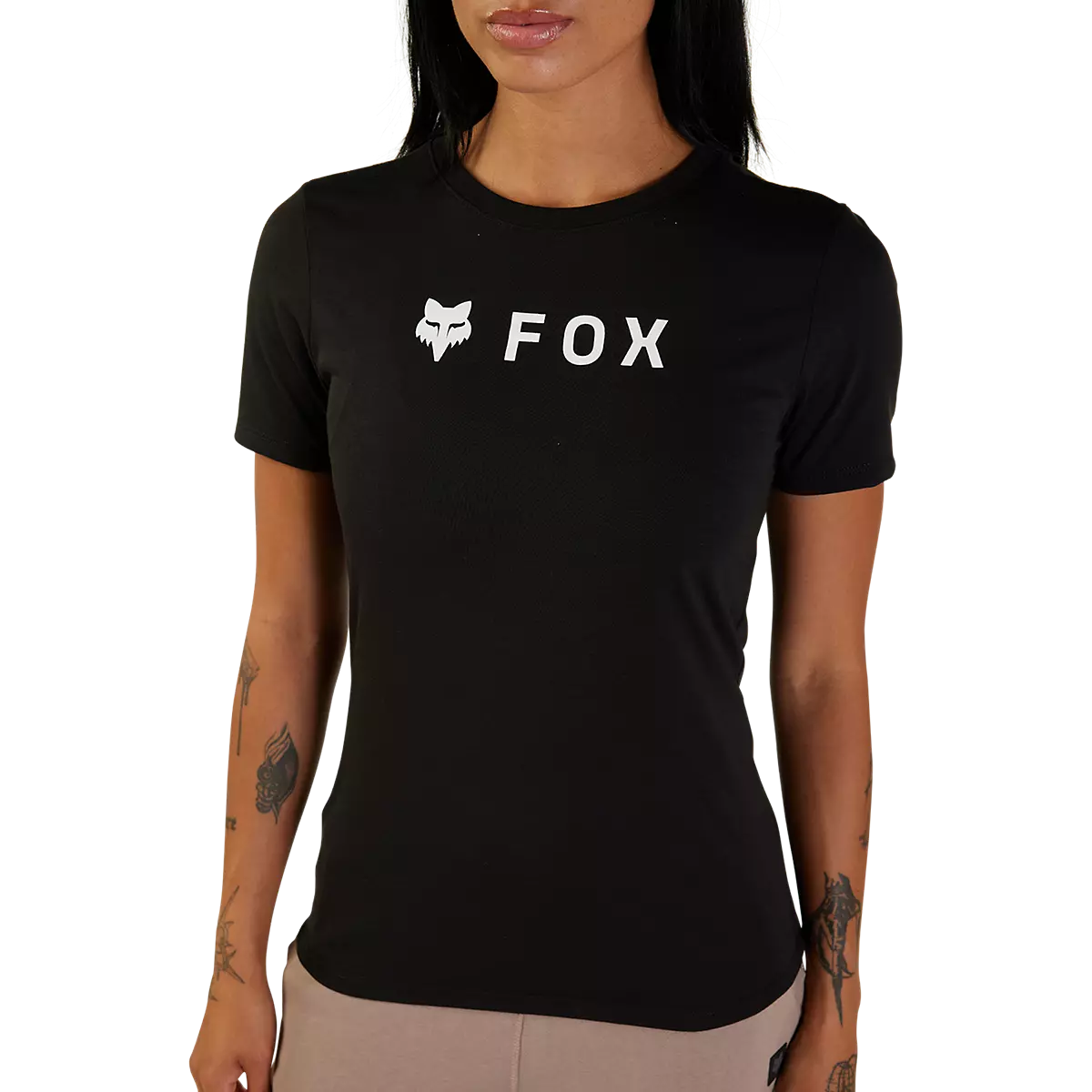Fox Racing - Womens Absolute SS Tech Tee-Black (31843-001)