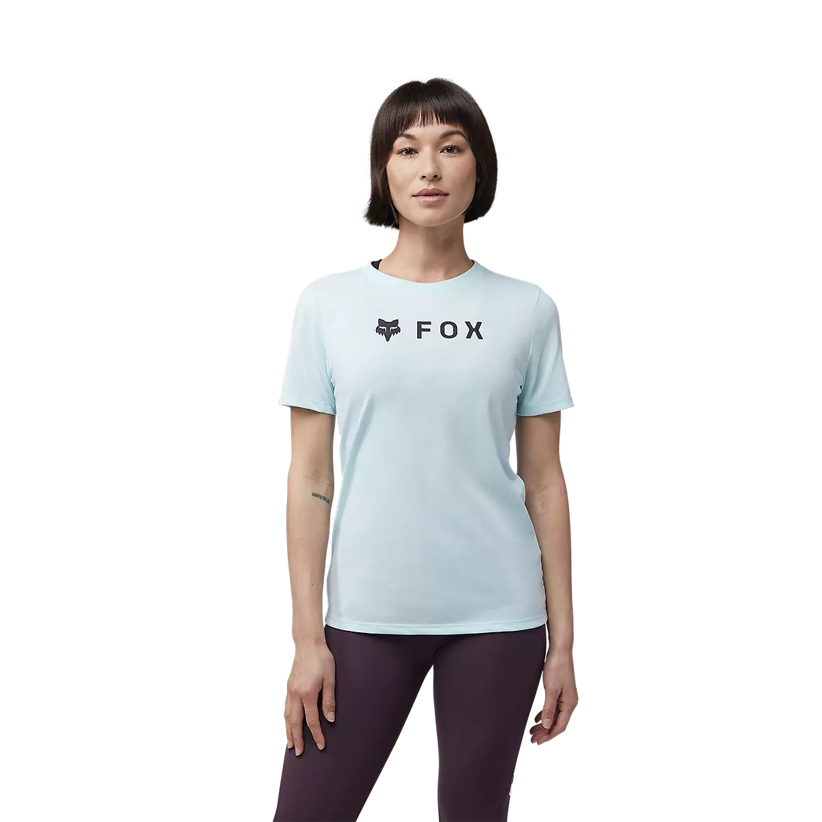 Fox Racing - Womens Absolute SS Tech Tee-Light Blue (31843-116)