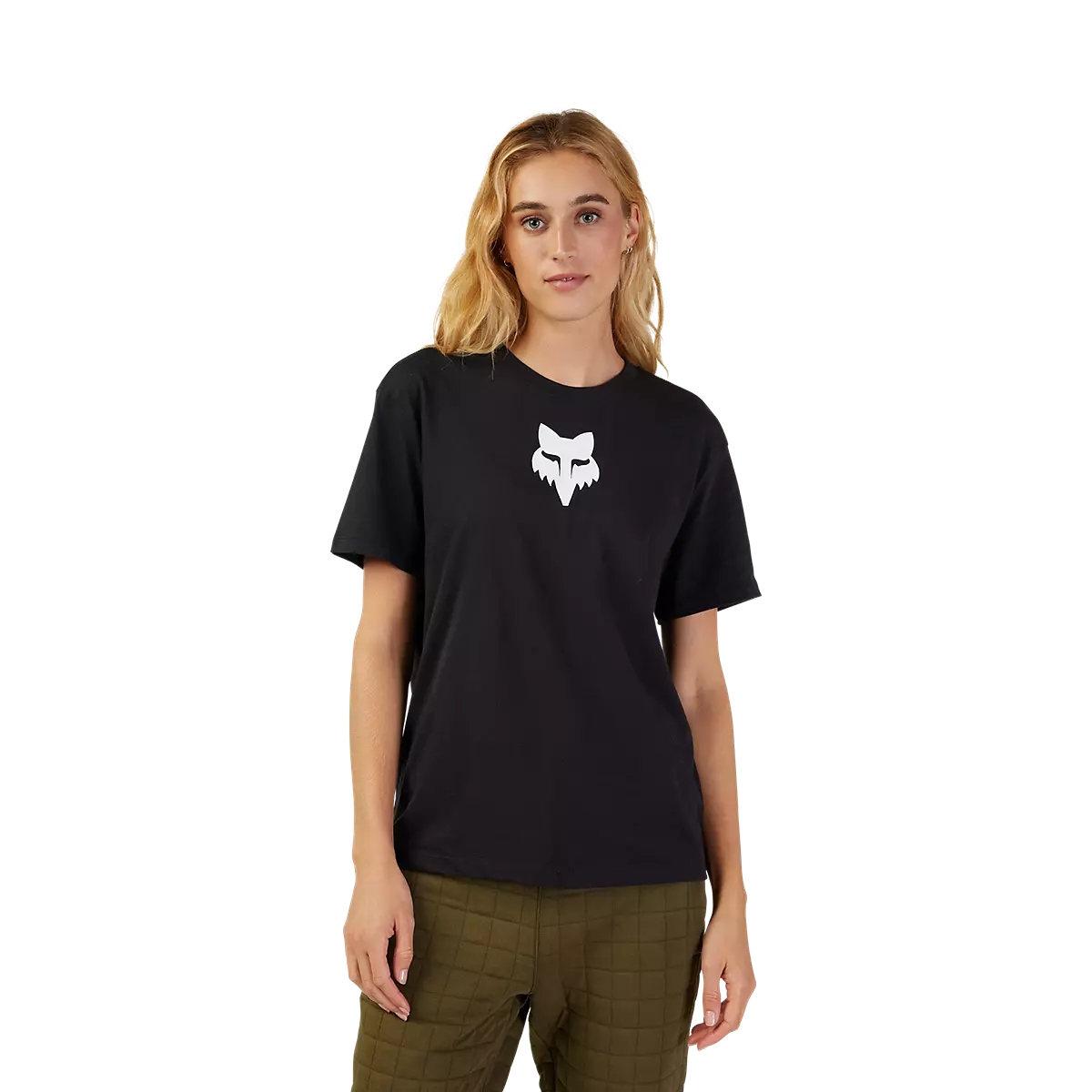 Fox Racing - Womens Fox Head SS Tee-Black (31850-001)