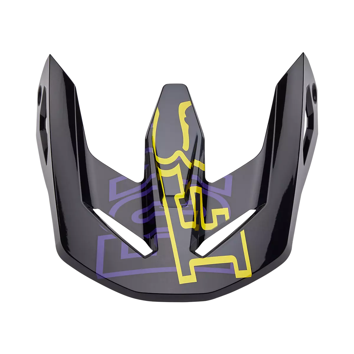 Fox Racing - 22 V1 Helmet Visor - Brbdwire-Black/Red (31868-017)