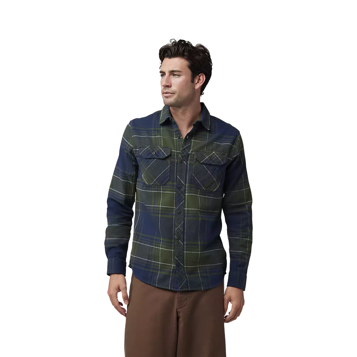 Fox Racing - Traildust Flannel-Midnight (31961-329)