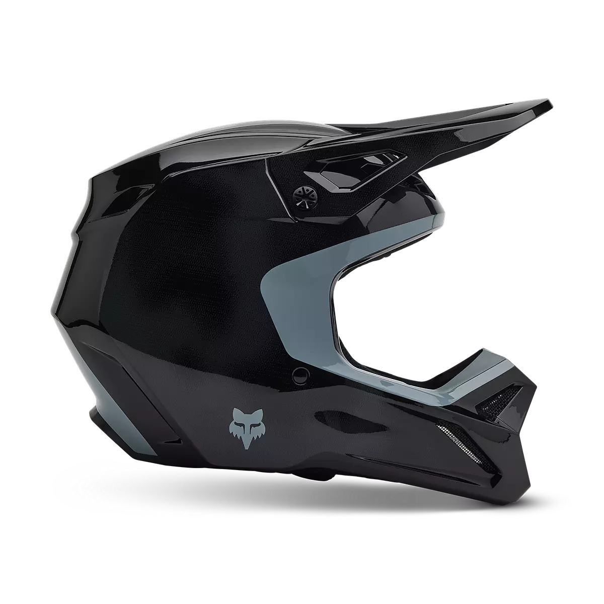 Fox Racing - Youth V1 Taunt Helmet-Black (32018-001)