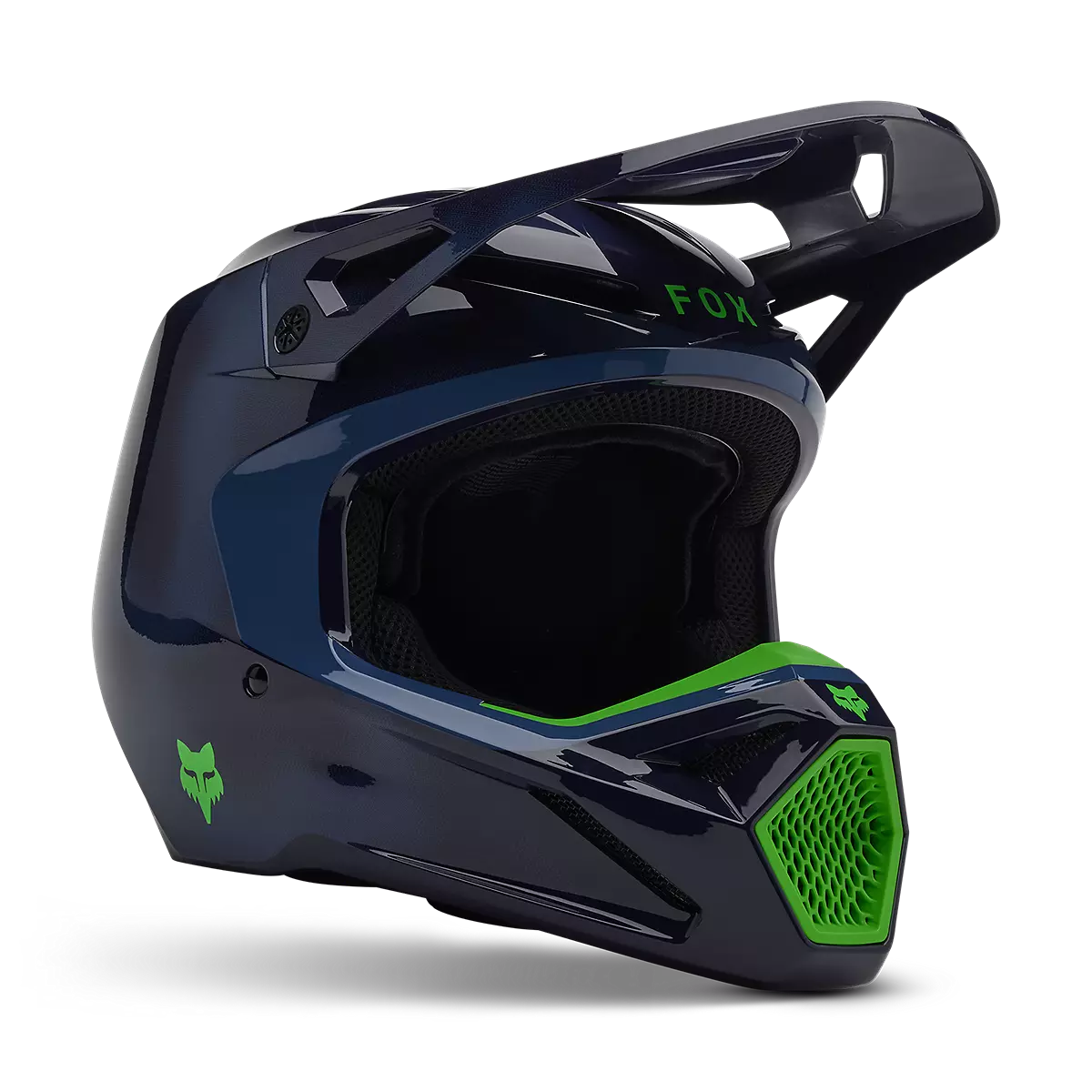 Fox Racing - Youth V1 Taunt Helmet-Navy (32018-007)