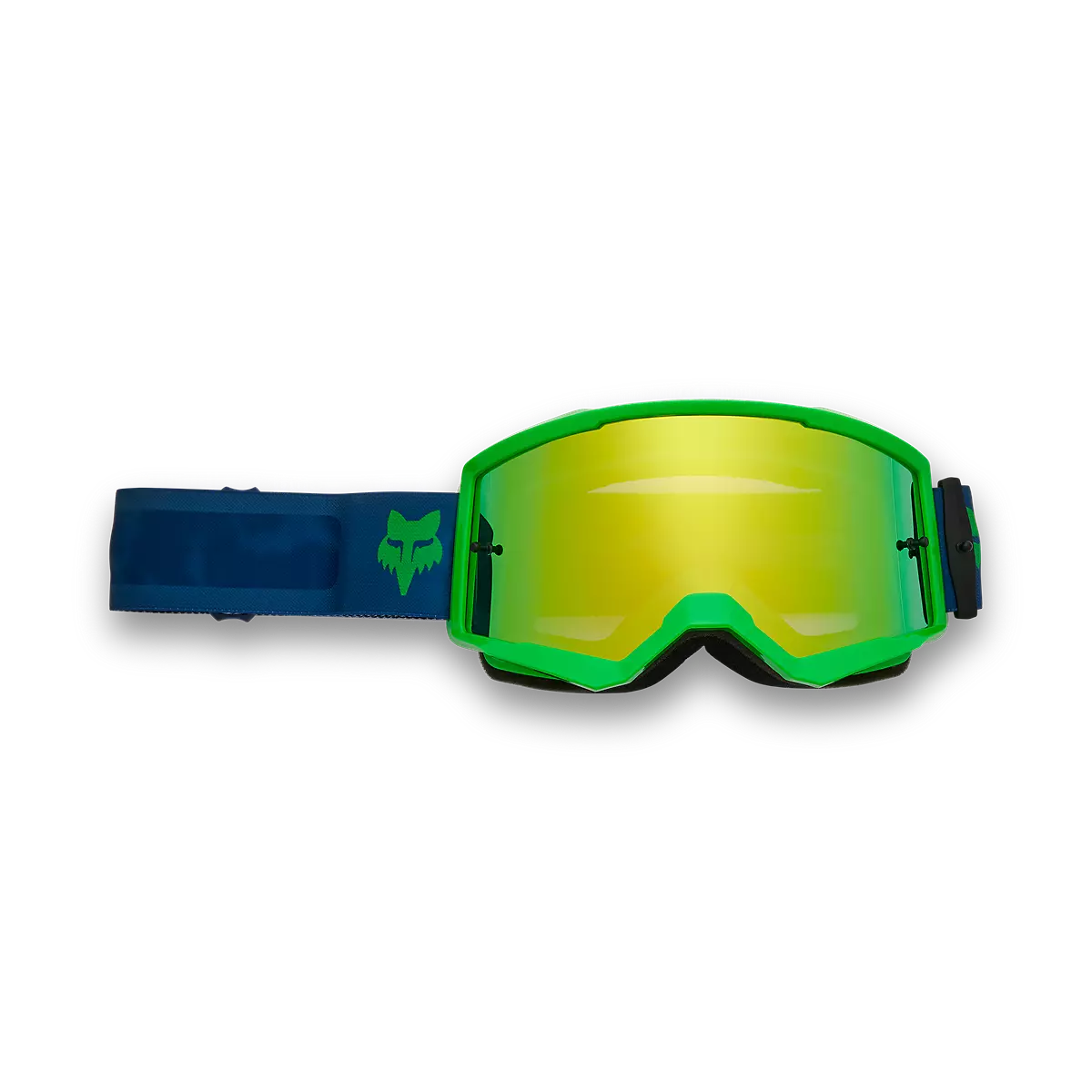 Fox Racing - Youth Main Taunt Mirrored Lens Goggles-Navy (32027-007)