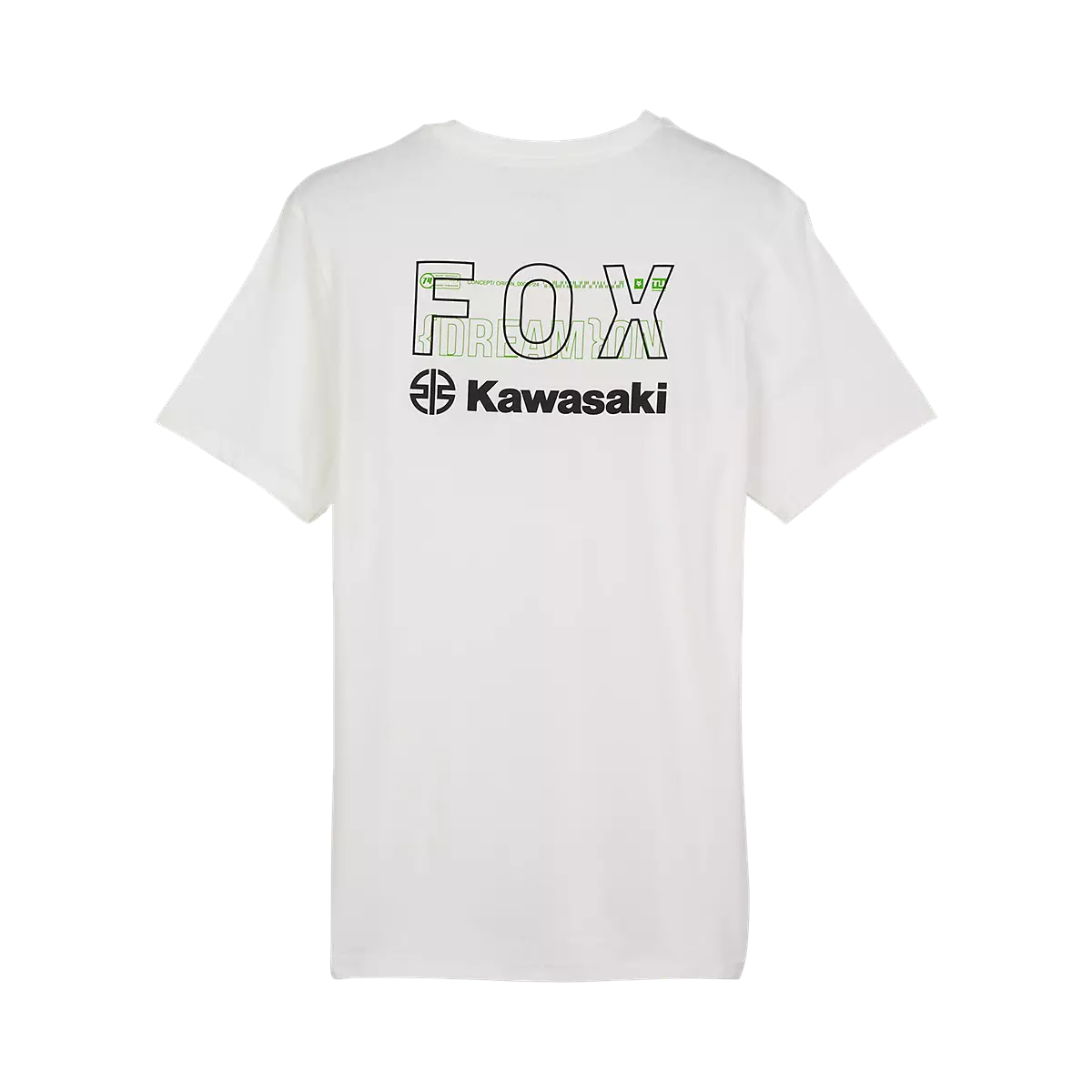Fox Racing - Fox X Kawasaki Prem Short Sleeve Tee II-Optic White (32061-190)