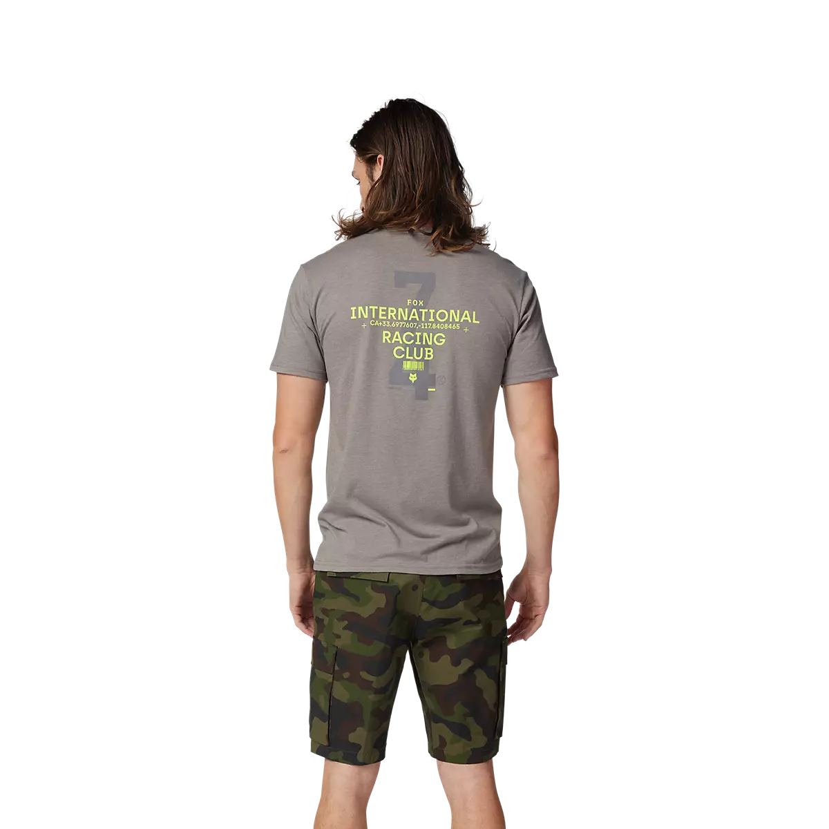 Fox Racing - Numerical Prem Short Sleeve Tee-Heather Graphite (32062-185)