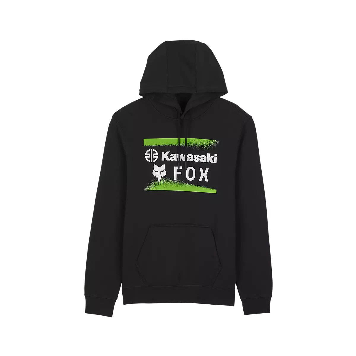 Fox Racing - Fox X Kawasaki Fleece Pullover-Black (32105-001)