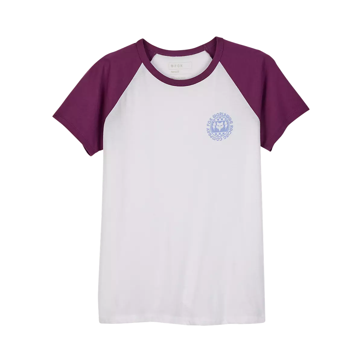 Fox Racing - Women's Next Level Short Sleeve Raglan Tee-White (32171-008)