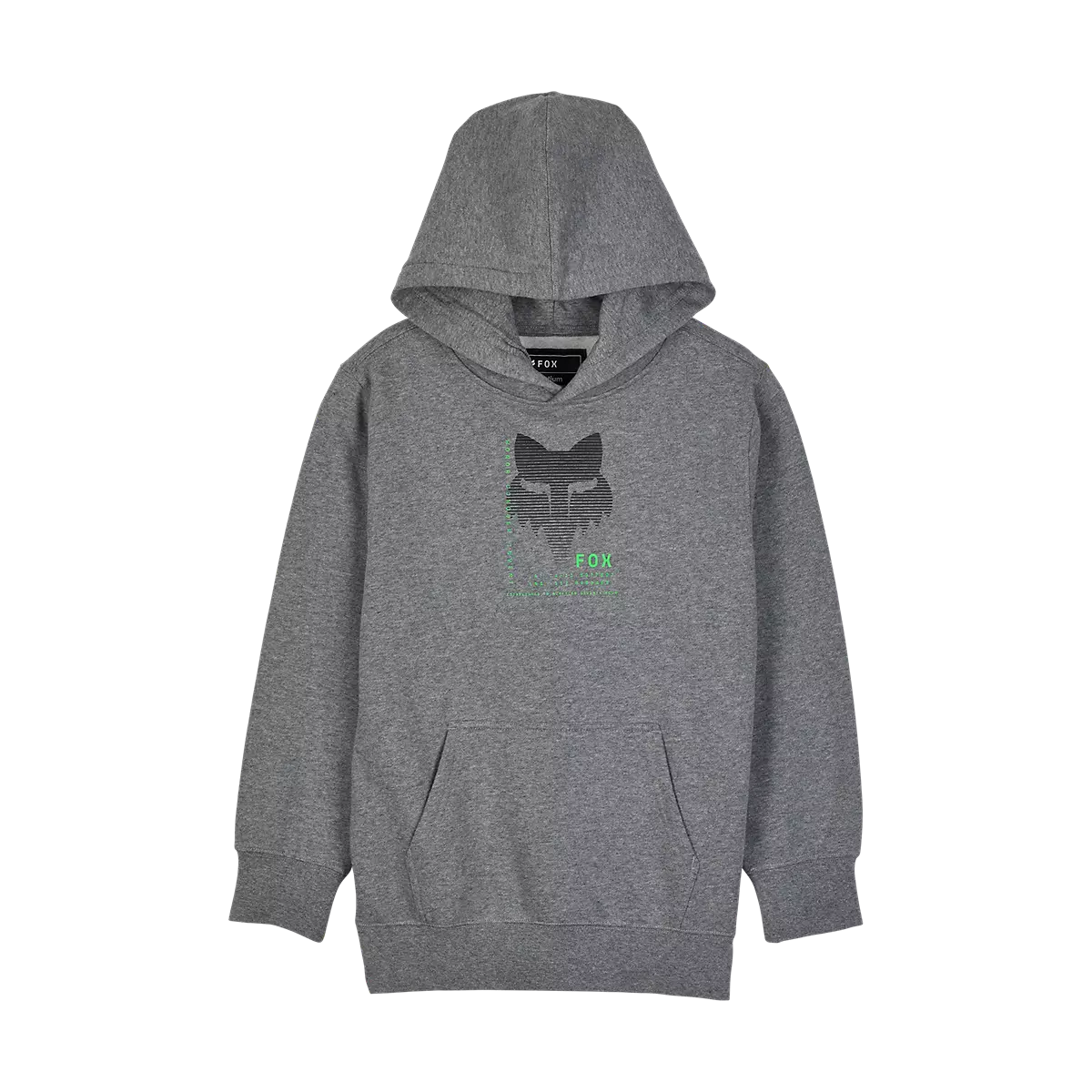 Fox Racing - Youth Dispute Fleece Pullover-Heather Graphite (32287-185)