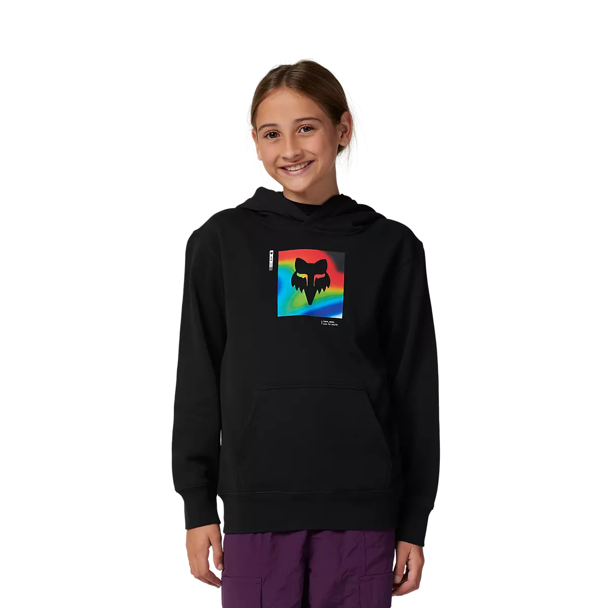 Fox Racing - Youth Scans Fleece Pullover-Black (32288-001)