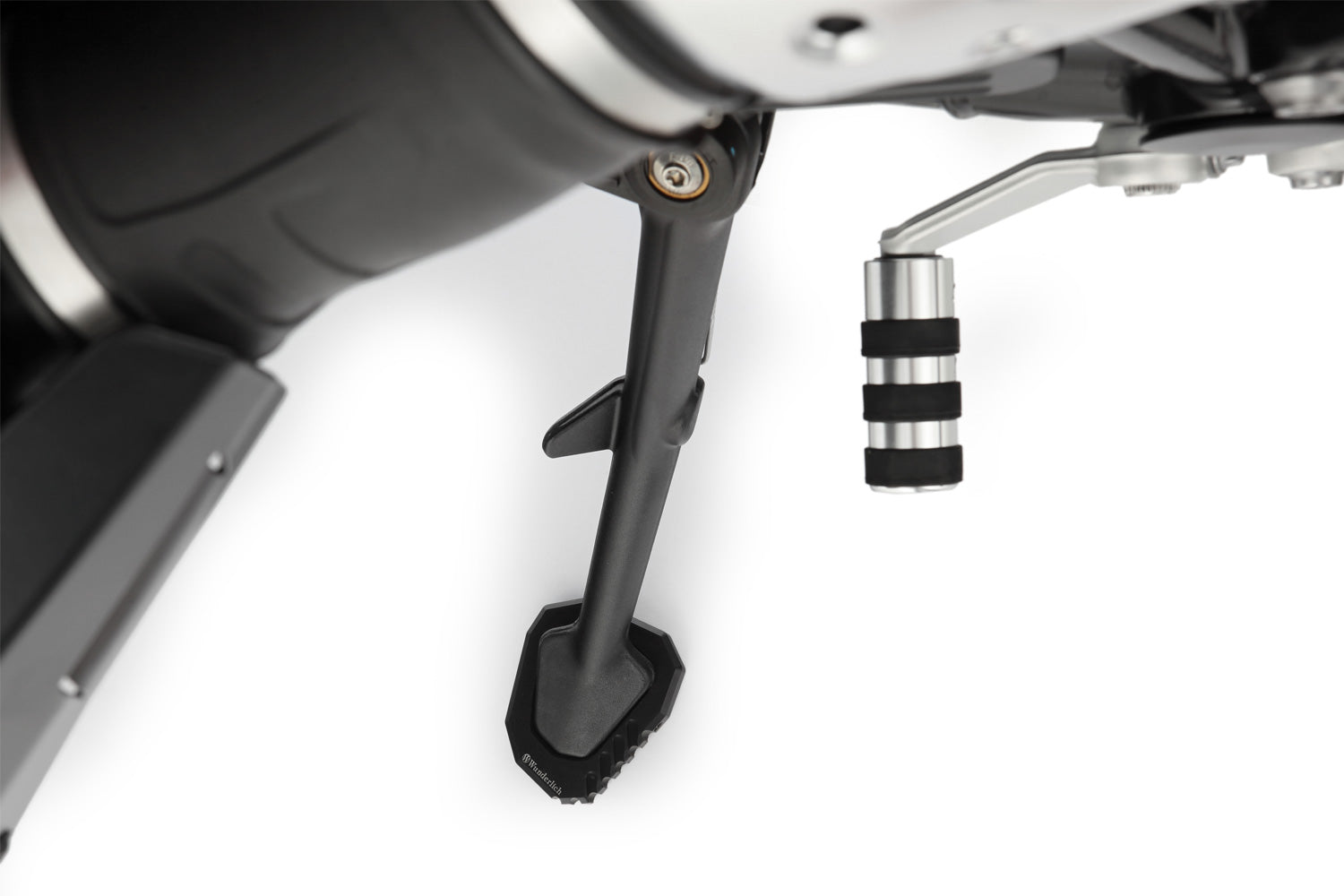 Wunderlich side stand enlarger R 12 - complete your BMW ✔ Premium components ✔ Integrated design ➜ Order now