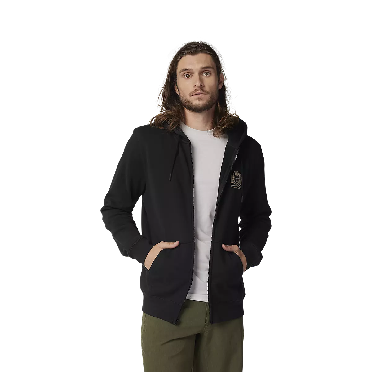 Fox Racing - Exploration Fleece Zip-Black (32612-001)