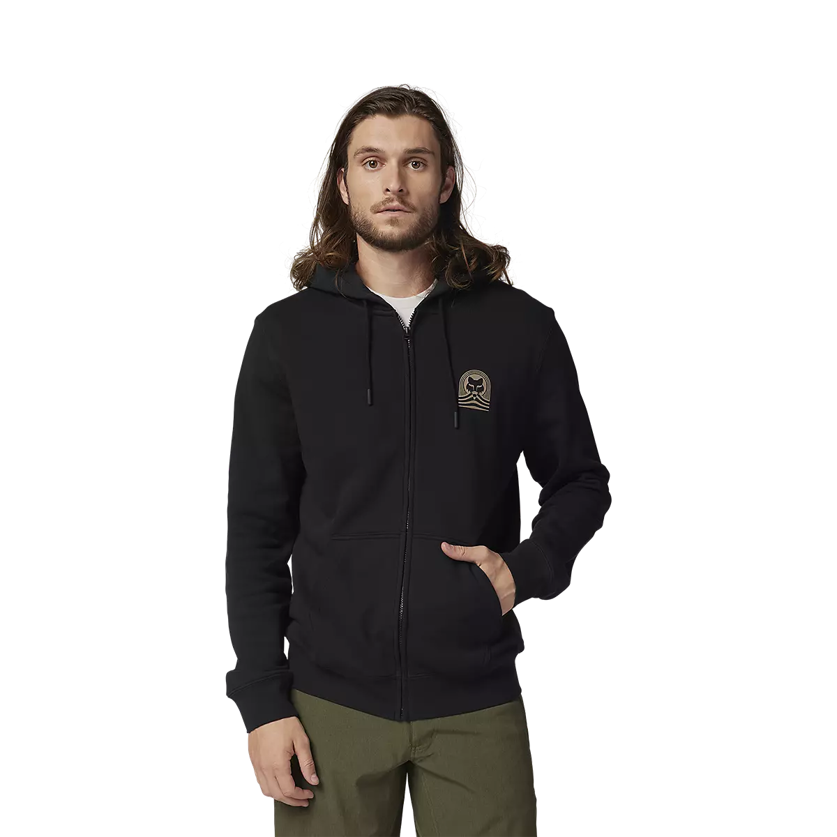 Fox Racing - Exploration Fleece Zip-Black (32612-001)