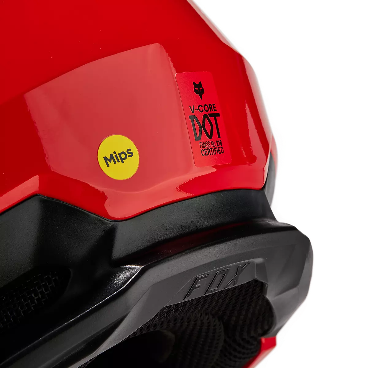 Fox Racing - V Core Helmet-Red (32621-003)
