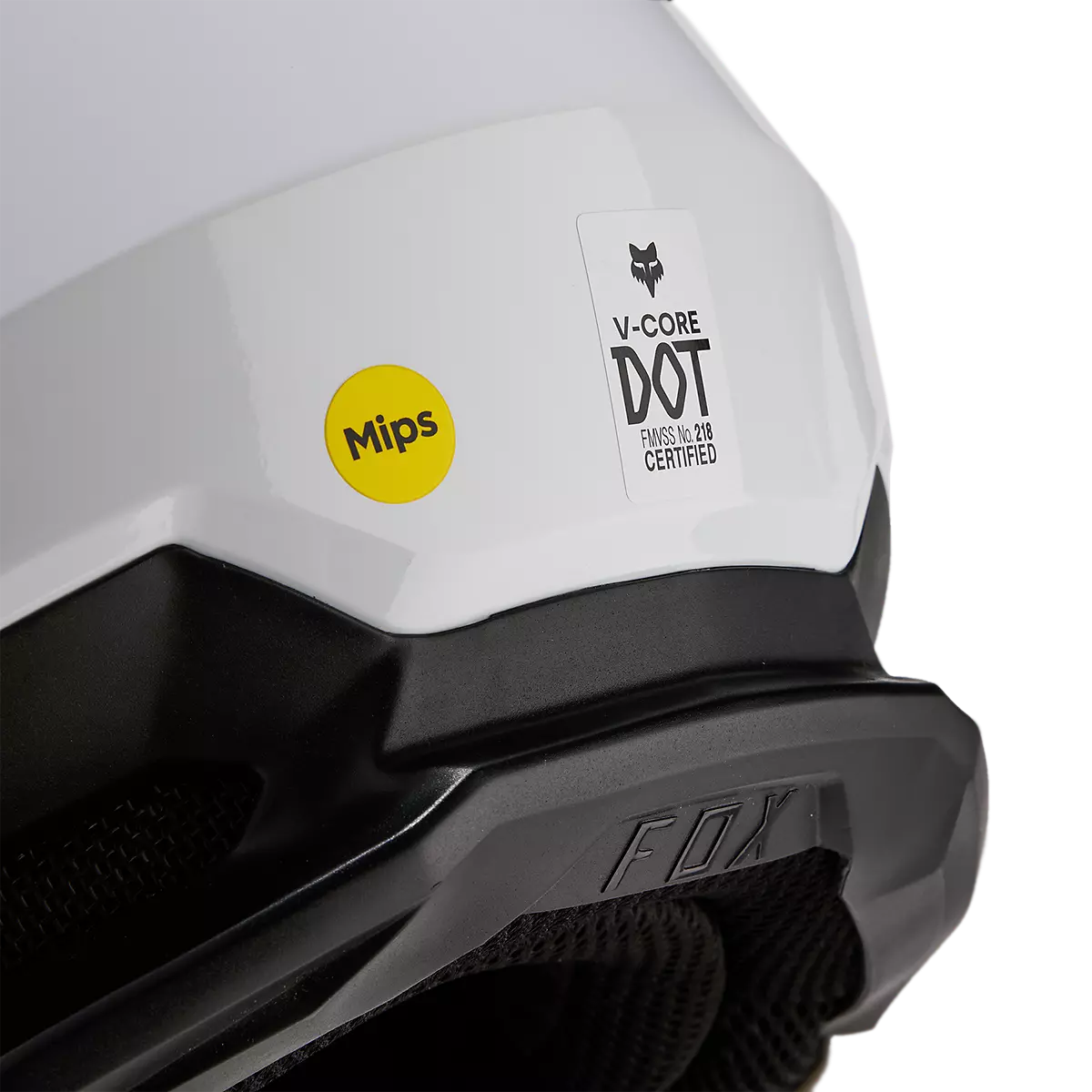 Fox Racing - V Core Helmet-White (32621-008)