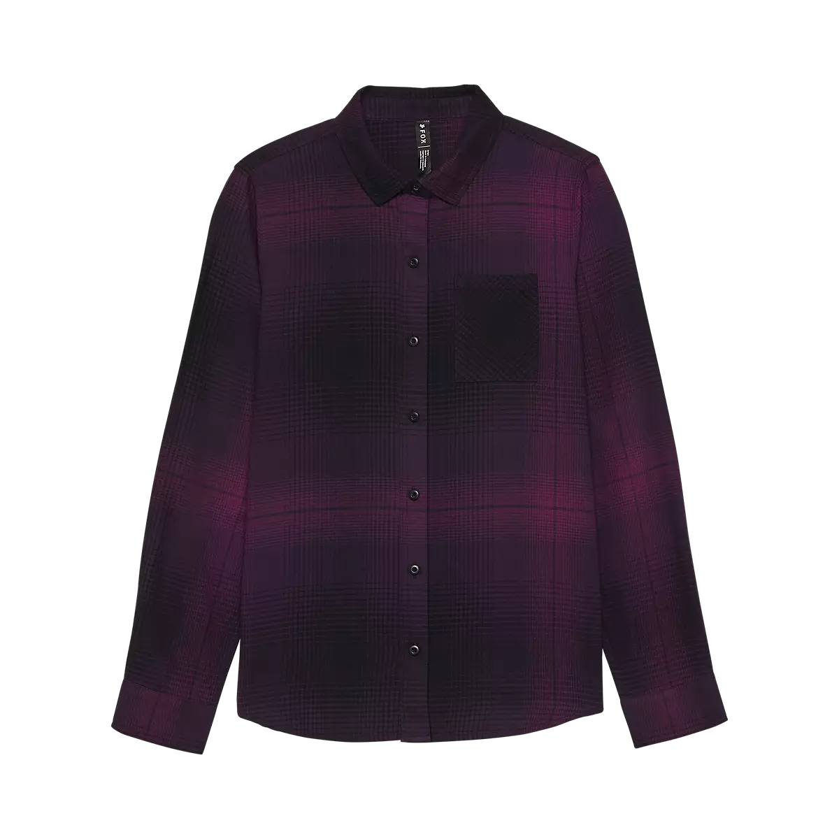 Fox Racing - Womens Traildust Flannel Shirt-Sangria (32826-552)