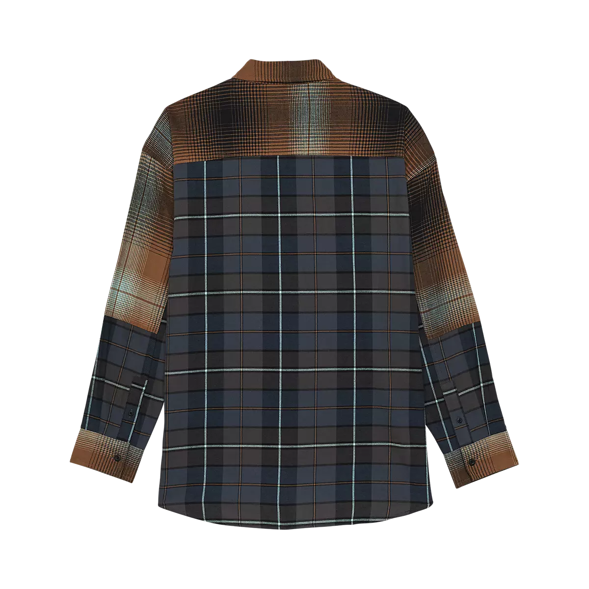 Fox Racing - Womens Oversized Flannel Shirt-Dark Vintage (32827-564)