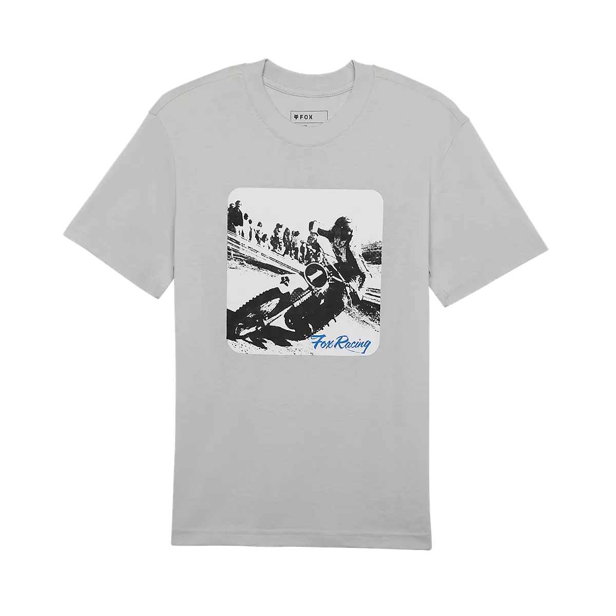 Fox Racing - Womens Scripted Photo Tee-Light Grey (32833-097)