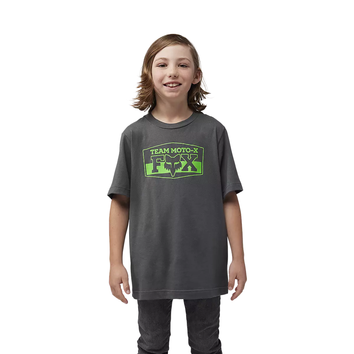 Fox Racing - Youth Team Premium Tee-Dark Shadow (32842-330)