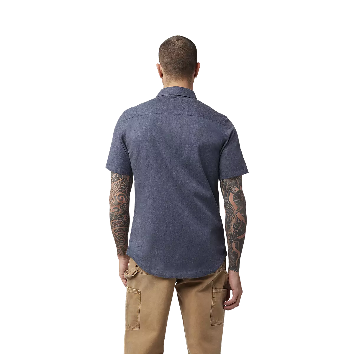 Fox Racing - Level Up Woven Tee-Midnight (32861-329)