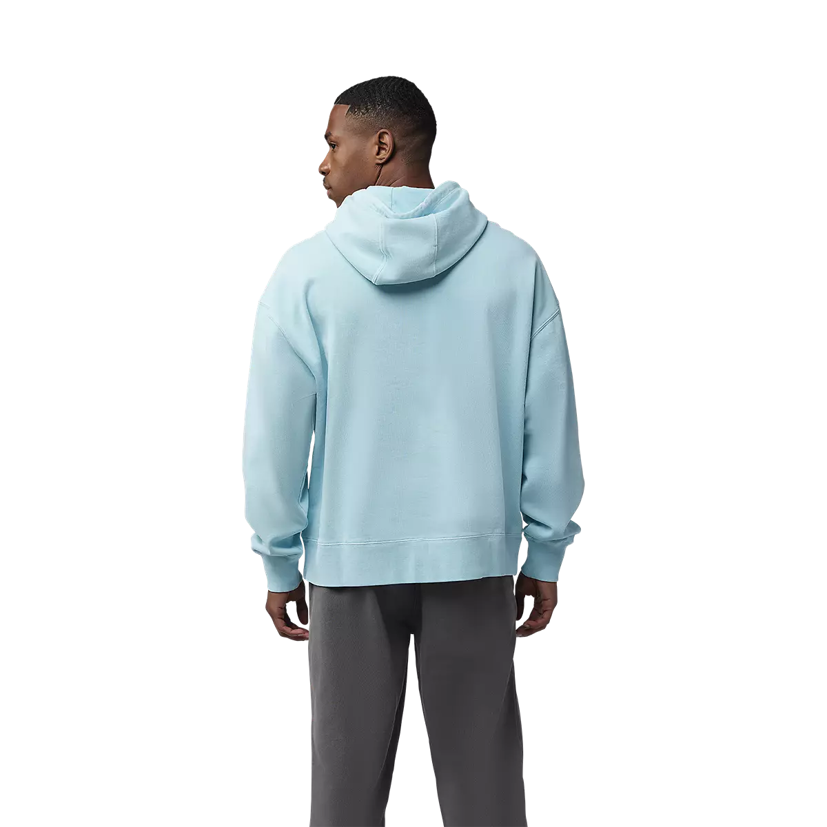 Fox Racing - Wordmark Oversized Pullover Hoodie-Light Blue (32865-116)
