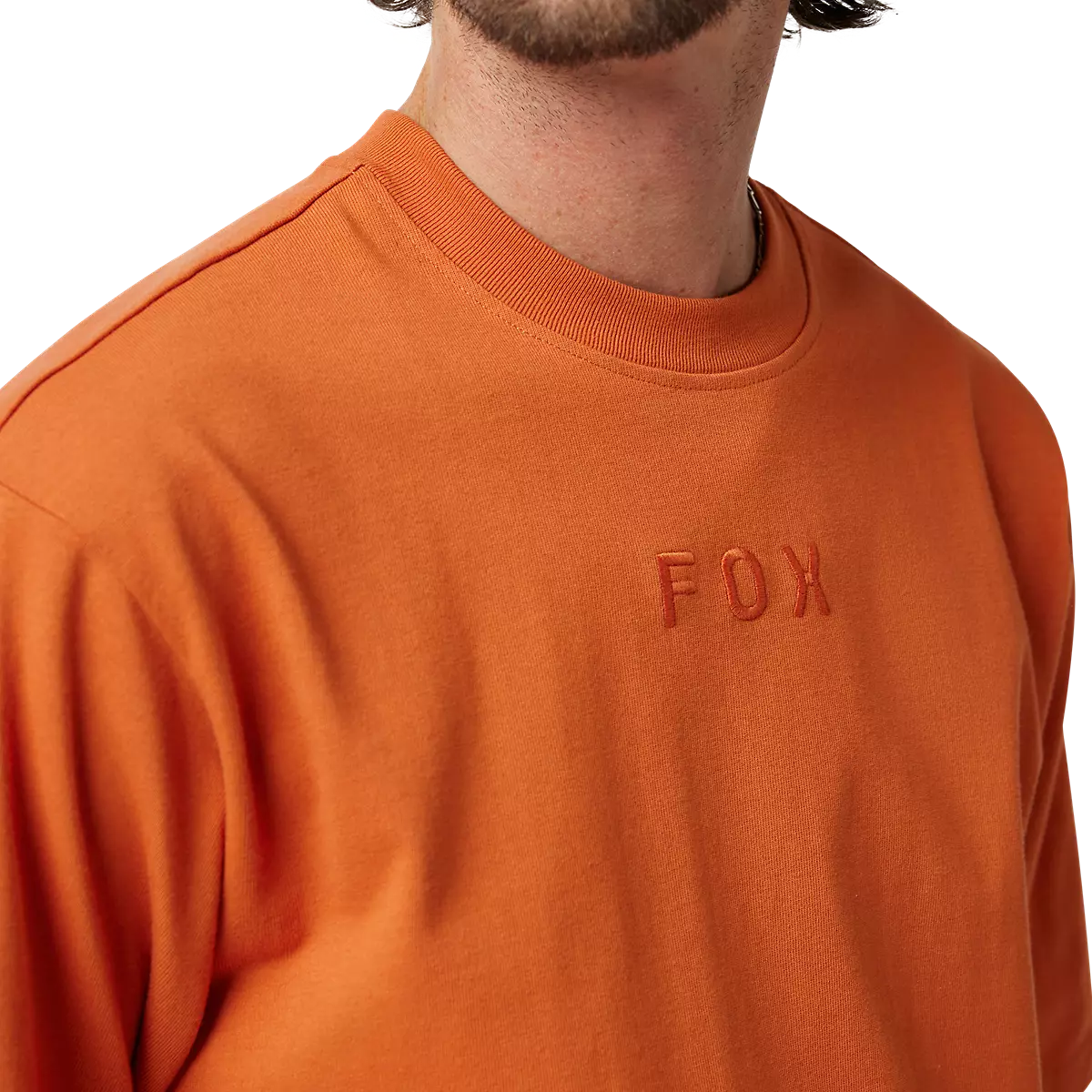 Fox Racing - Wordmark Oversized Tee-Chocolate (32874-233)