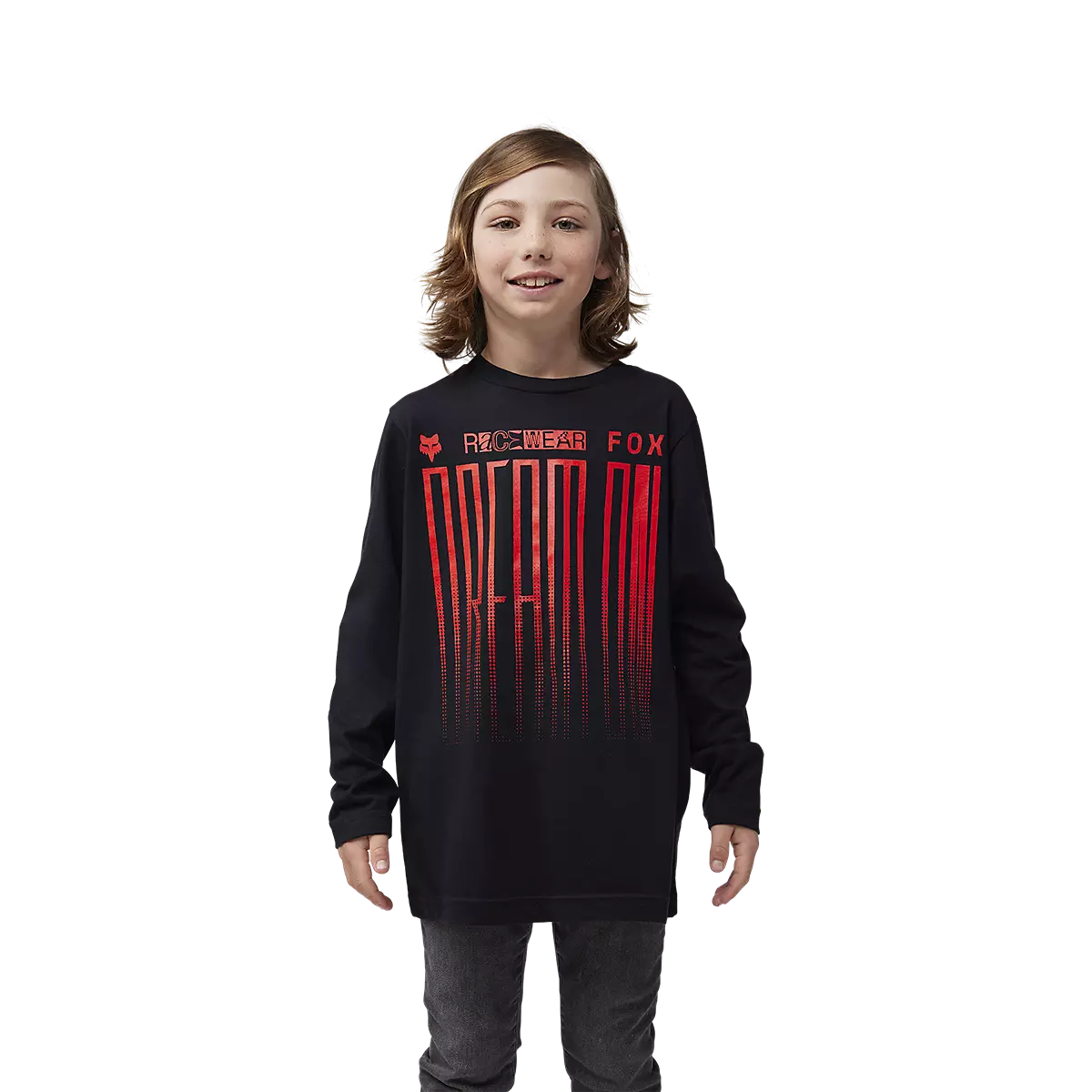 Fox Racing - Youth Race Spec Dream Long Sleeve Premium Tee-Black (32884-001)