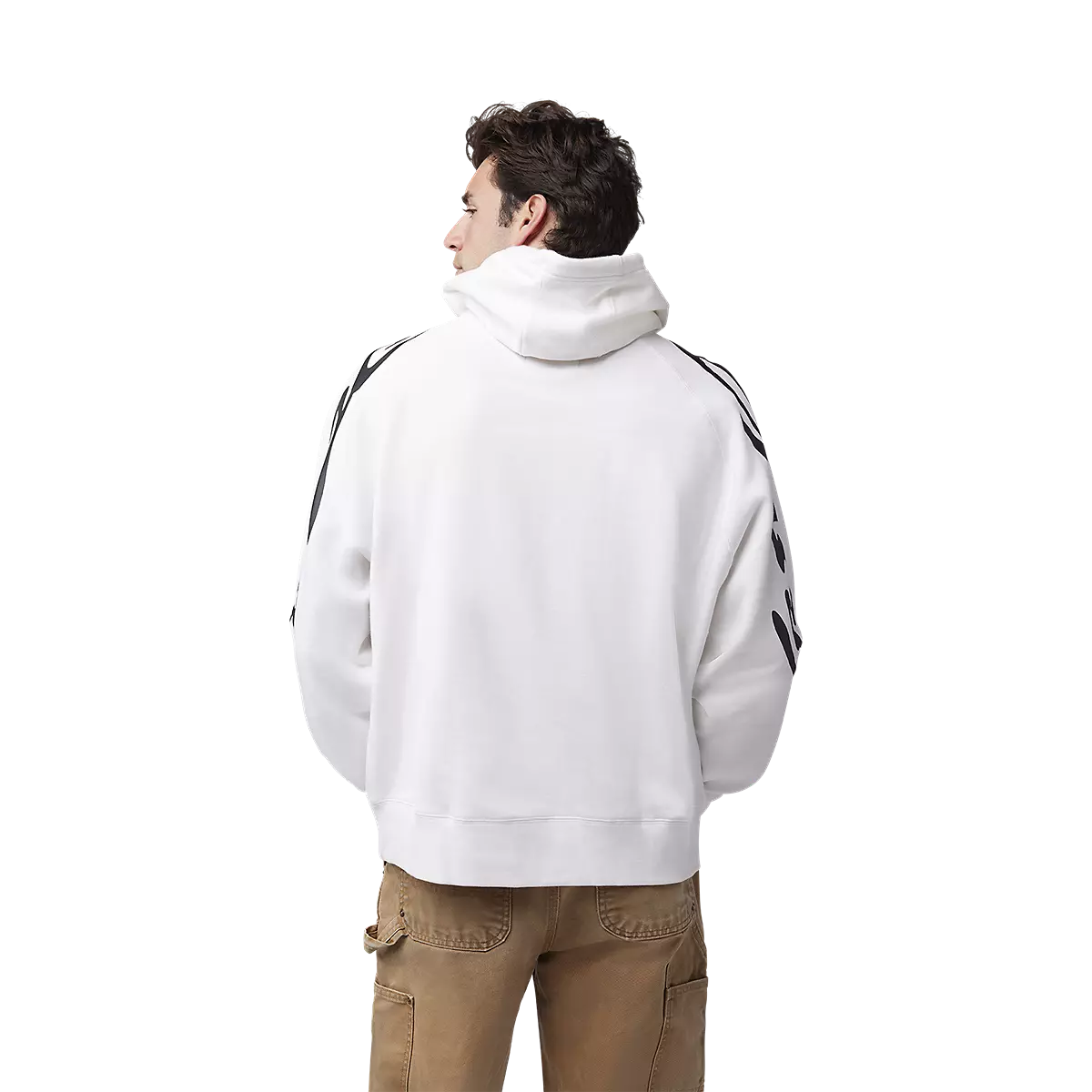 Fox Racing - Energy Face Oversized Pullover Hoodie-White (32895-008)
