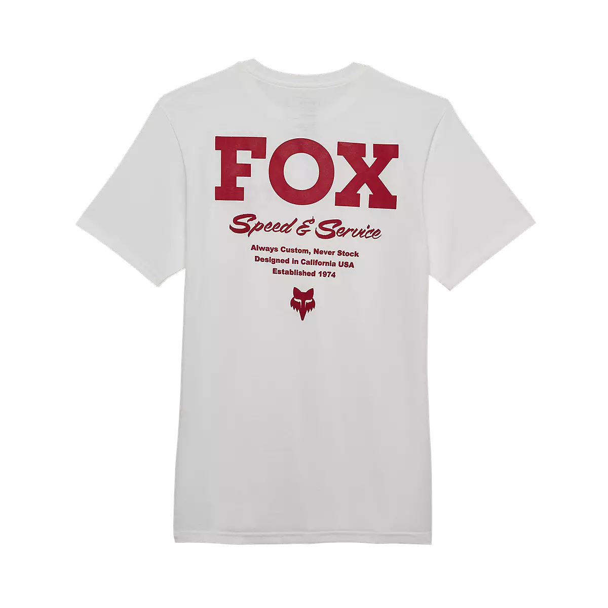 Fox Racing - Speed & Service Premium Tee-Optic White (32924-190)