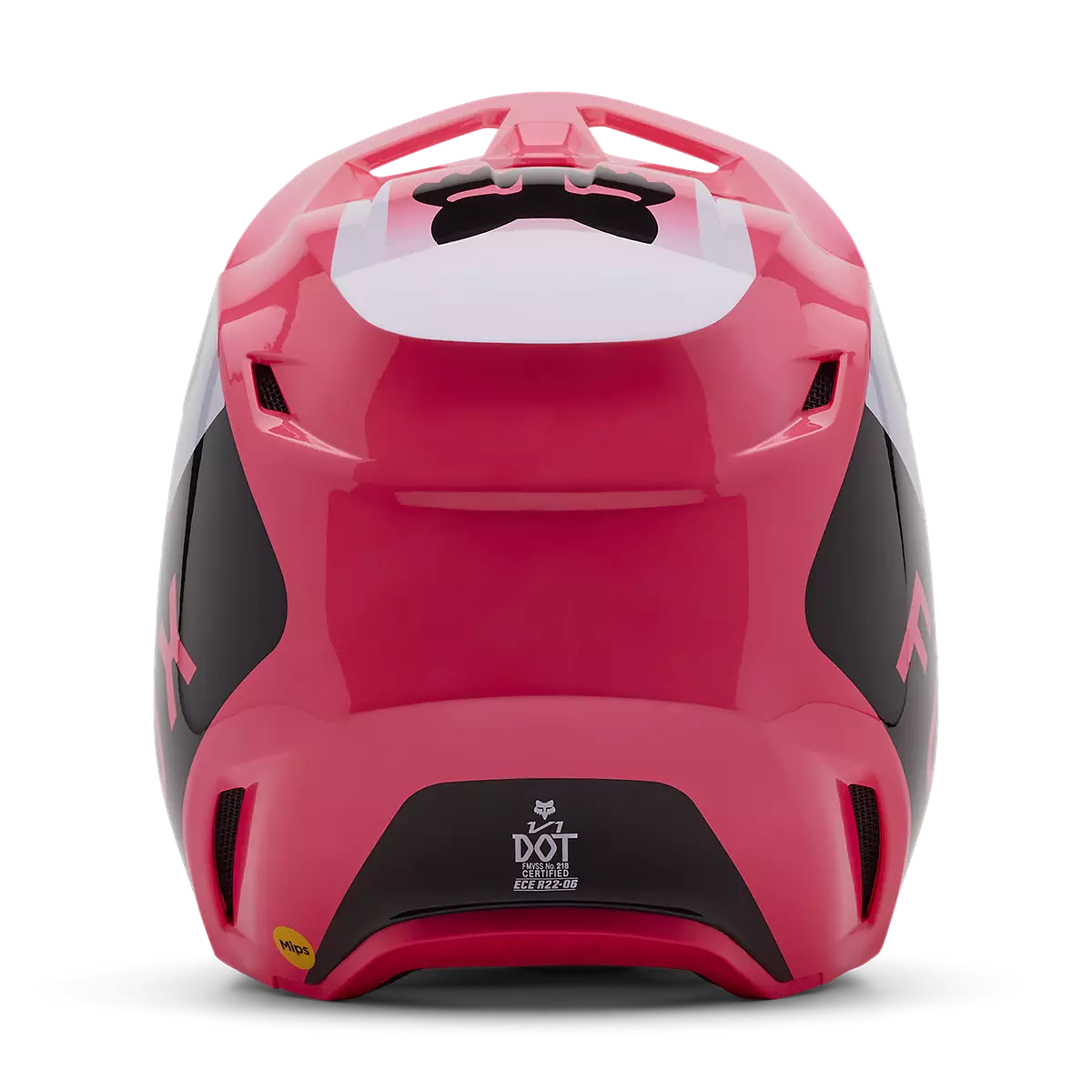 Fox Racing - Youth V1 Lean Helmet-Pink (33046-170)