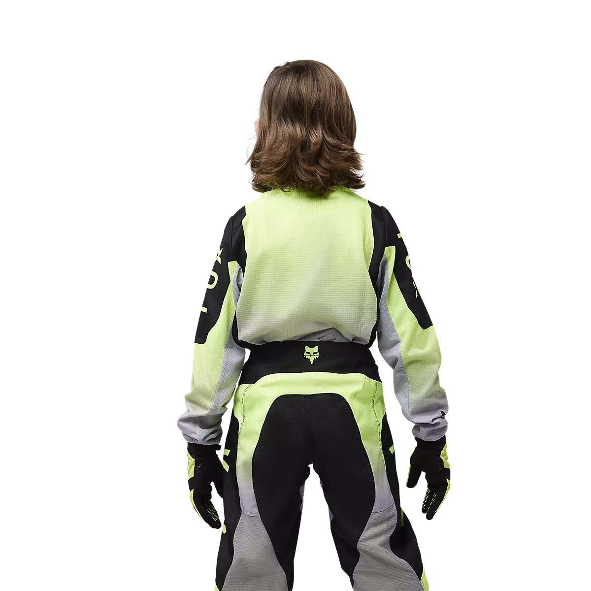 Fox Racing - Youth 180 Lean Jersey-Flo Yellow (33049-130)