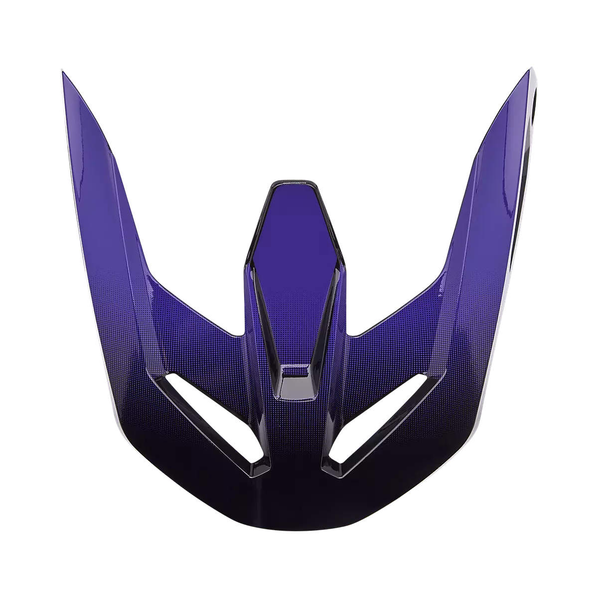 Fox Racing - V1 Helmet Visor - Interfere-Black/Blue (33075-013)