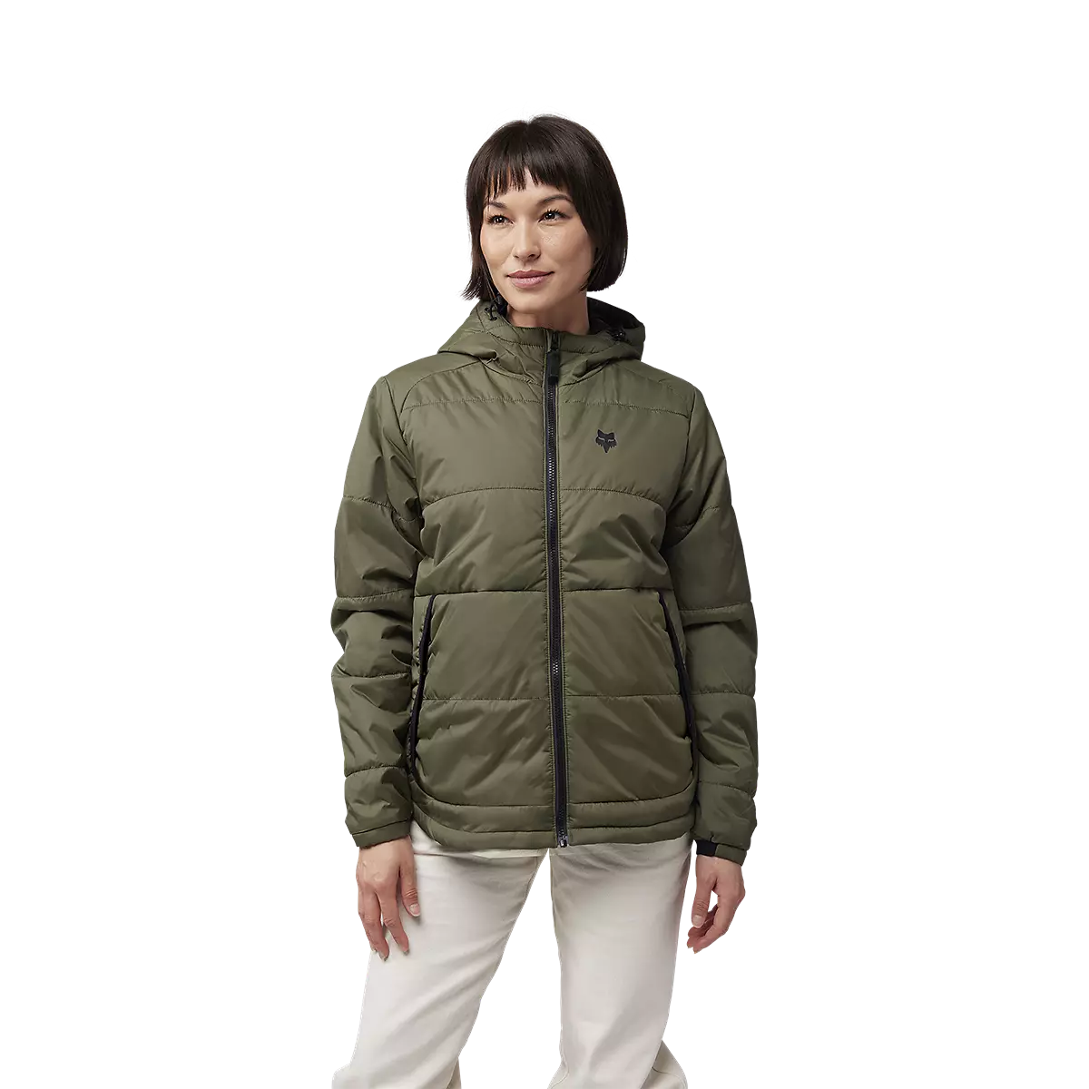 Fox Racing - Womens Ridgeway Jacket-Olive Green (33118-099)