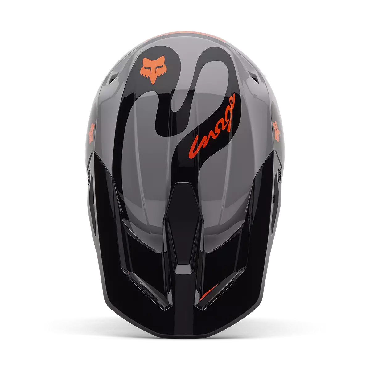 Fox Racing - V1 Emotion Helmet-Steel Gray (33123-172)